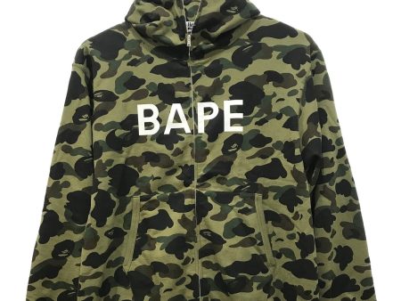 [Pre-owned] A BATHING APE 1ST CAMO FULL ZIP HOODIE 001zpj301012m Online Hot Sale