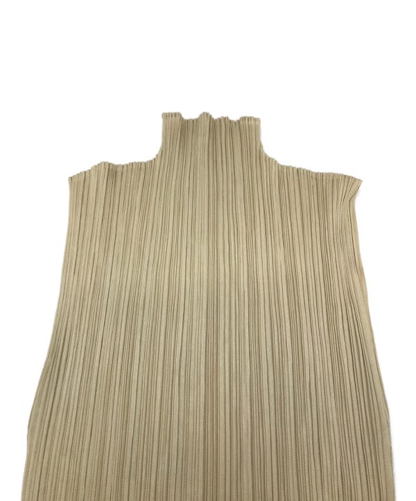 [Pre-owned] PLEATS PLEASE Sleeveless pleated blouse PP05-JK003 PP05-JK003 on Sale