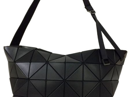 [Pre-owned] BAO BAO ISSEY MIYAKE Shoulder Bag Black BB81-AG492 Online Sale