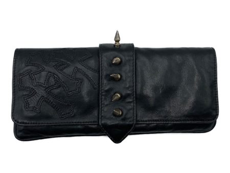 [Pre-owned] CHROME HEARTS Wallet Hevin Nubuck Online Sale