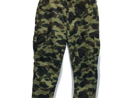 [Pre-owned] A BATHING APE 1ST CAMO 6POCKET PANTS First Camo Cargo Pants 001PTF701006X Sale