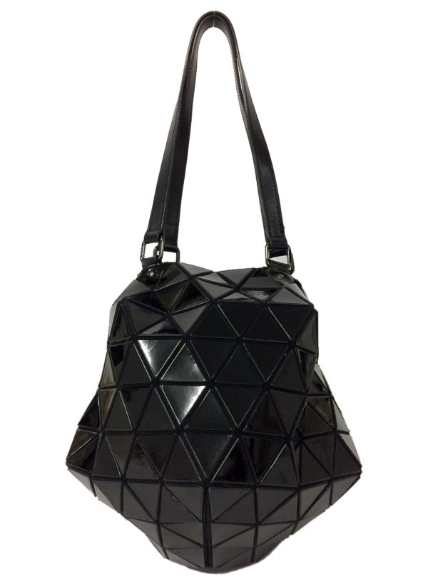 [Pre-owned] BAO BAO ISSEY MIYAKE Handbag Black BB23-AG661 Online now