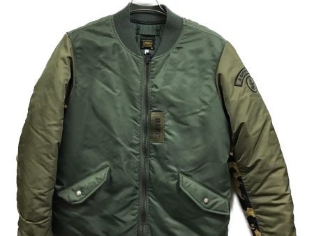 [Pre-owned] A BATHING APE APE CAMO switching MA-1 Jacket 001hjd801015x Online Hot Sale