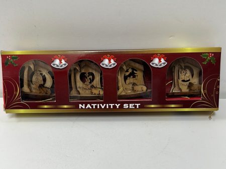 HL OW NATIVITY SET IN BOX 4 ORN-4942 Discount