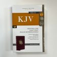 KJV PERS SIZE GP REF BIBLE BURG-5592 For Discount