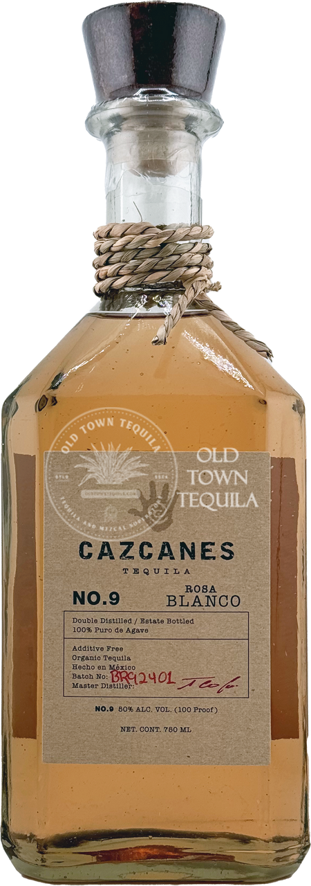 Cazcanes No.9 Rosa Blanco Tequila 100% Puro De Agave Limited Edition For Cheap